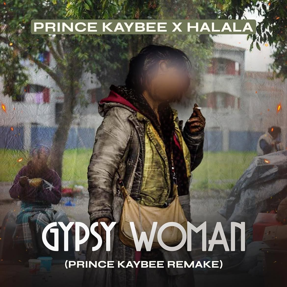 Gypsy Woman remake cover featuring a street scene with textured overlays.